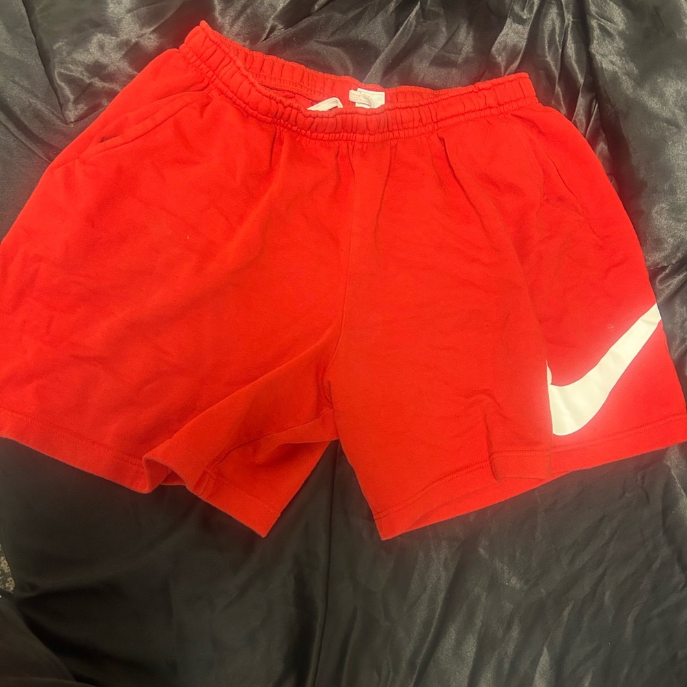 Nike Red Sports Shorts
